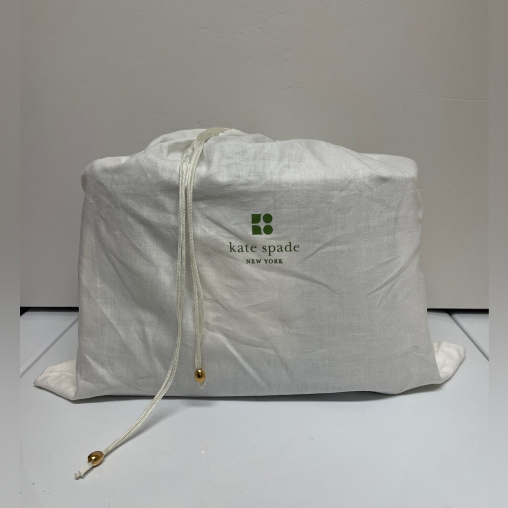 Vintage Kate Spade Black and White Gingham Tote Purse with Green Lining - Picture 13 of 13